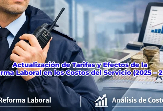 tarifas de seguridad privada 2026 en Colombia vigilancia profesional