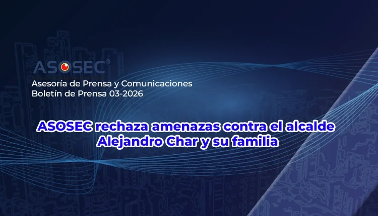 ASOSEC rechaza amenazas contra el alcalde Char en Barranquilla