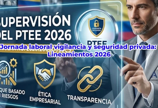 Supervisión del PTEE seguridad privada Circular 2026 ASOSEC