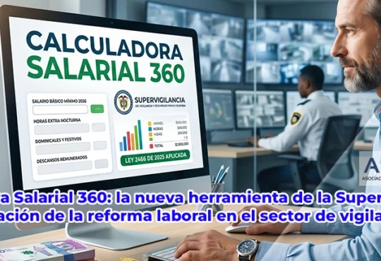 Ley 2466 de 2025 en un entorno de seguridad privada