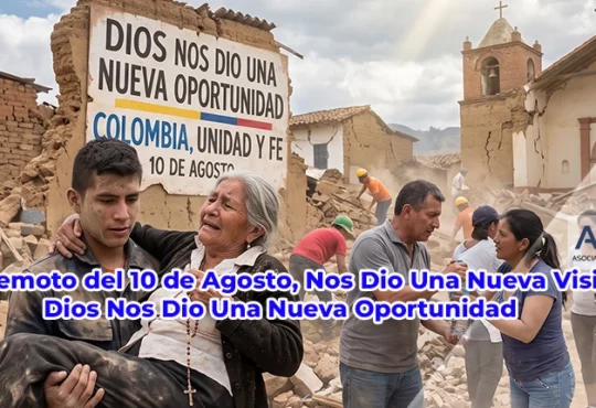 Comunidad unida en labores de rescate tras el terremoto del 10 de agosto
