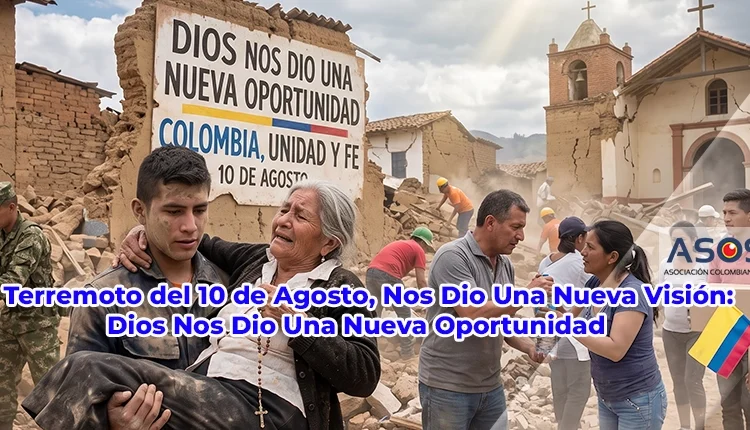 Comunidad unida en labores de rescate tras el terremoto del 10 de agosto